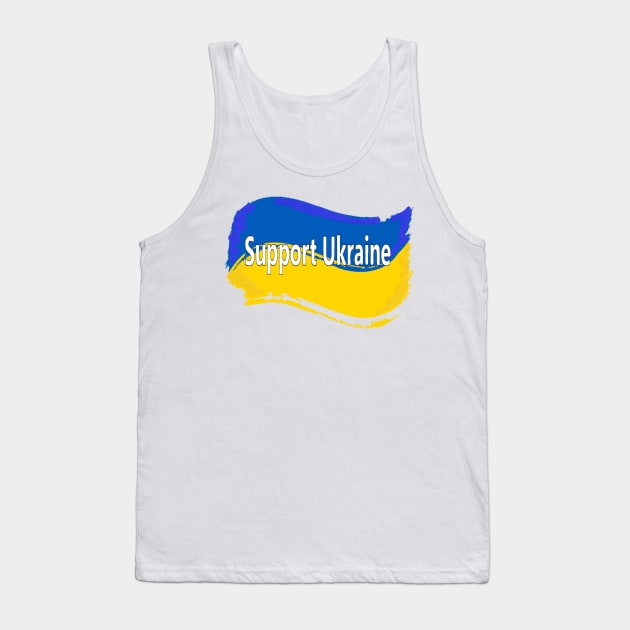 Support Ukraine Tank Top by VeryOK